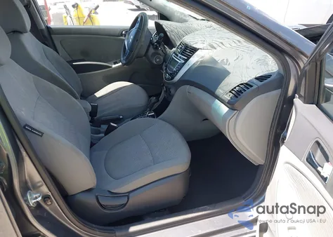 2012 Hyundai Accent Gls from USA, damaged, VIN KMHCU4AE4CU236372